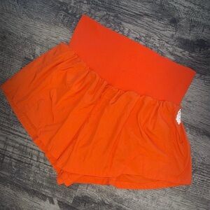 Orange Athletic Shorts for Women- Free People- New